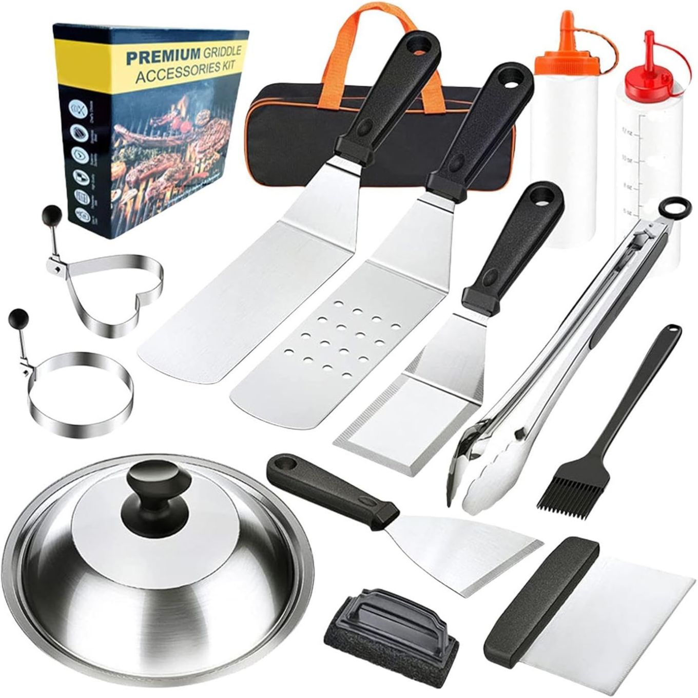 Con trasporto comodo con una sola mano Fornello per barbecue in materiale non tossico perfetto per uso domestico