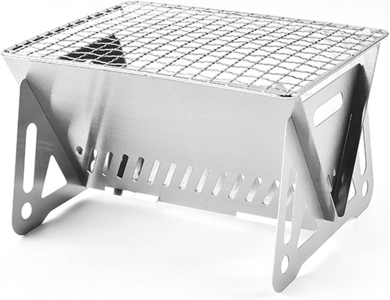 Con materiale riciclabile e ecologico Fornello per barbecue in alluminio leggero perfetto per trekking e escursionismo