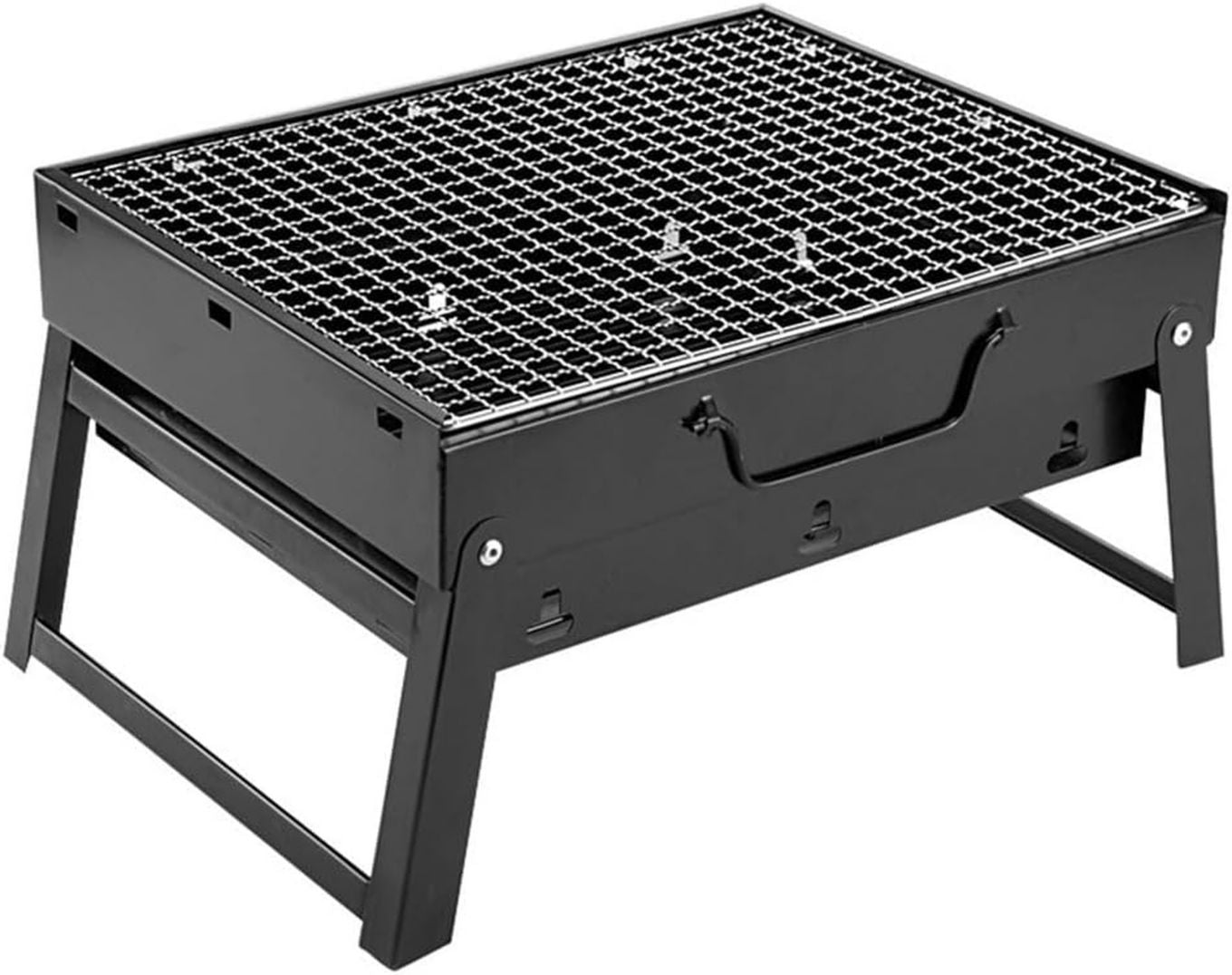 Con sistema di chiusura con serratura di sicurezza Barbecue portatile in materiale resistente agli agenti atmosferici ideale per spiaggia e mare