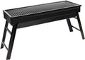 Con base antiscivolo per superfici lisce Fornello per barbecue in acciaio resistente perfetto per terrazza e balcone