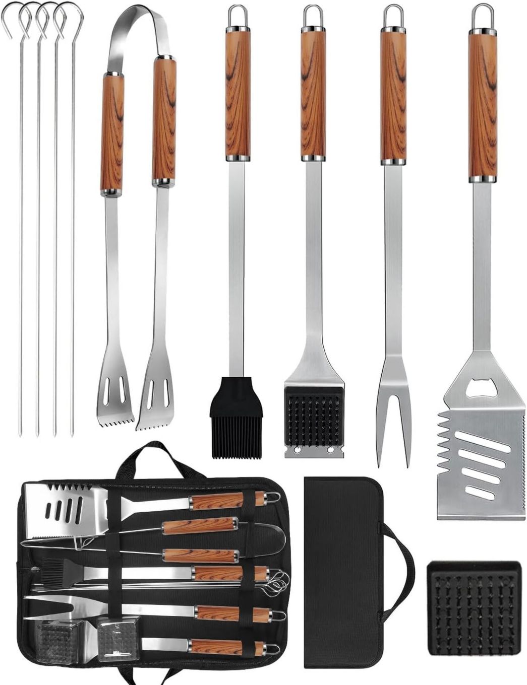 Con sistema di accensione con piezoelettronica Barbecue a gas in acciaio inossidabile ideale per terrazza e balcone