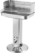 Con maniglia con protezione per le mani Barbecue portatile in materiale ignifugo ideale per cucina all'aperto
