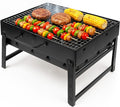 Con griglia con fori per la ventilazione ottimale Griglia per barbecue in acciaio galvanizzato perfetto per feste e riunioni